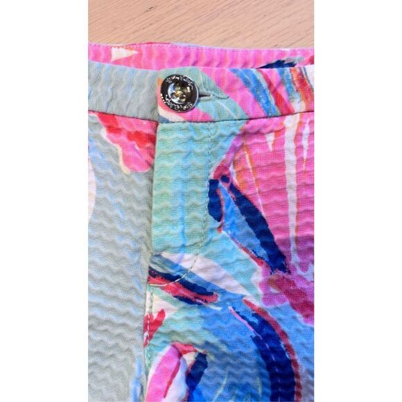LILLY PULITZER ADIE SHORTS MINTY FRESH ON THE ROCKS WOMENS SIZE 00 - Picture 3 of 10